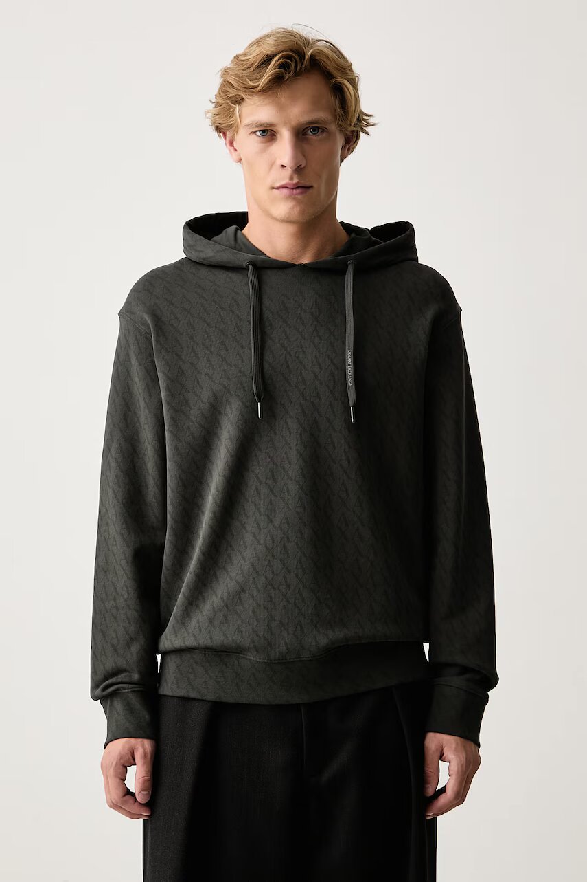 Armani Exchange hanorac pentru bărbați din bumbac