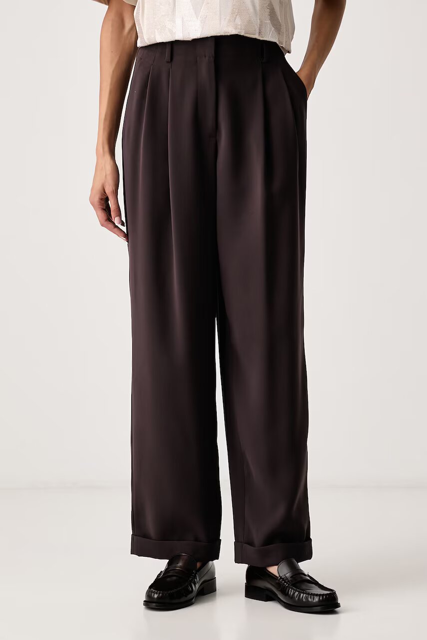 Armani Exchange pantaloni de costum pentru femei