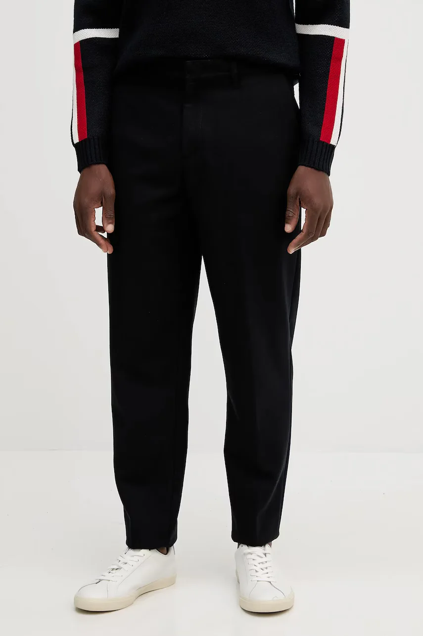 Armani Exchange pantaloni de lână
