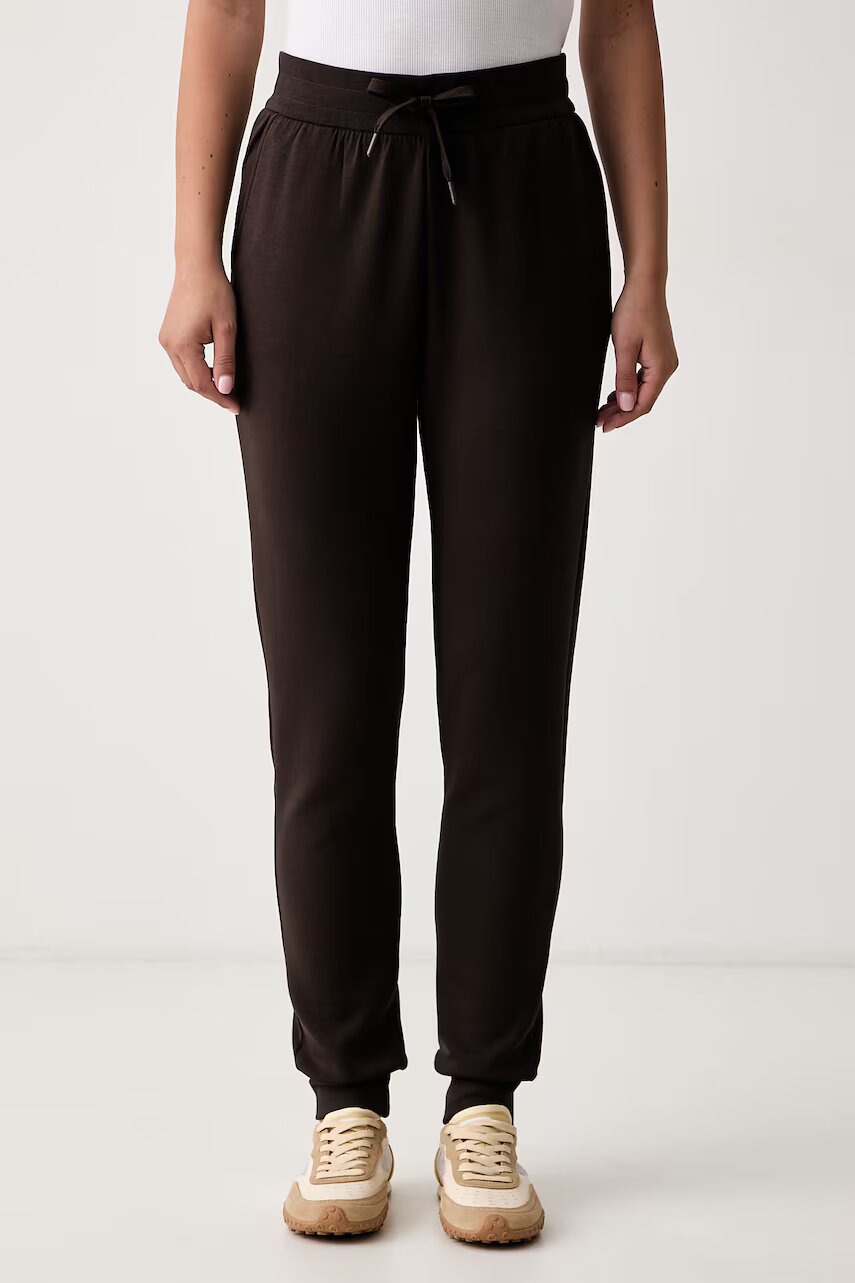 Armani Exchange pantaloni de trening pentru femei cu bumbac