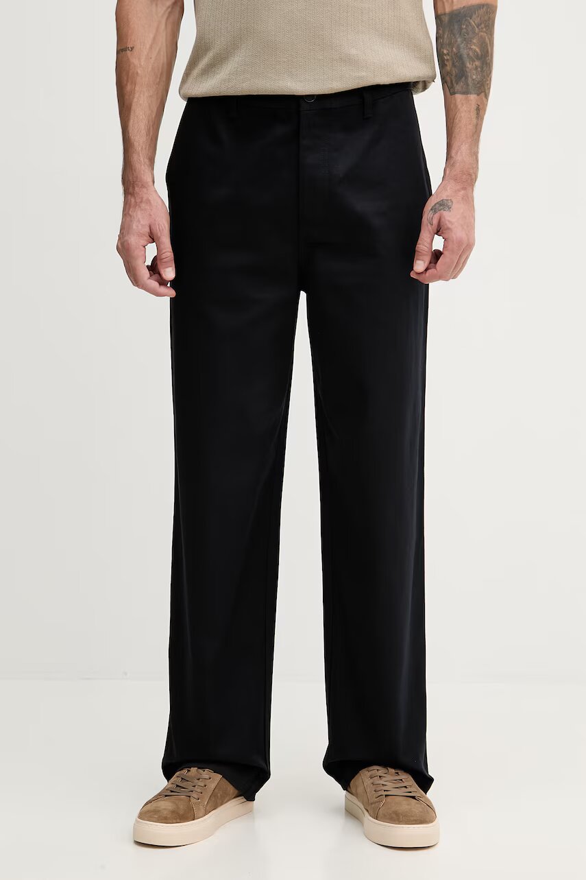 Armani Exchange pantaloni pentru bărbați din bumbac