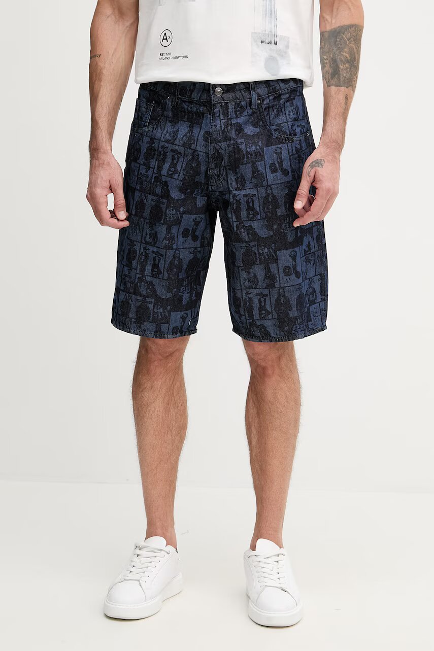 Armani Exchange pantaloni scurți pentru bărbați din bumbac