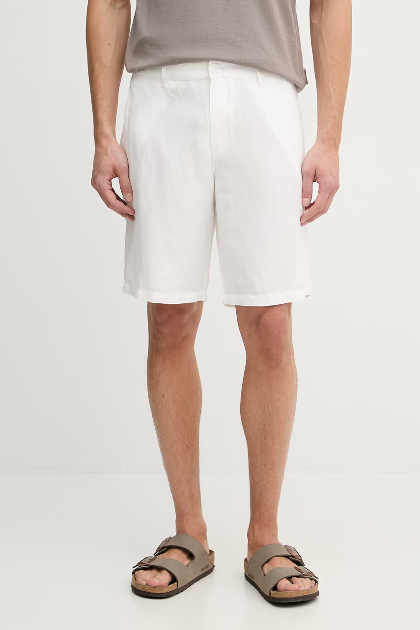 Armani Exchange pantaloni scurți pentru bărbați din in