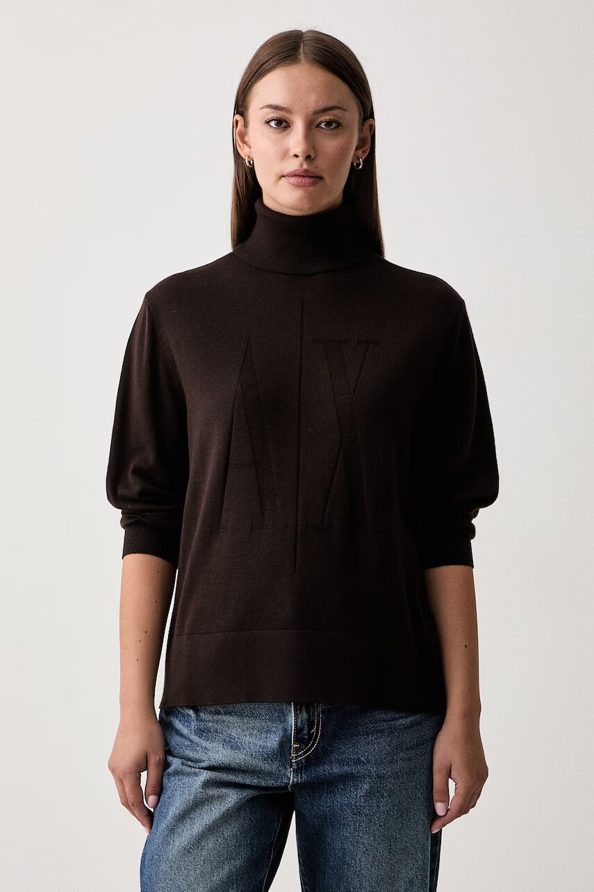Armani Exchange pulover pentru femei din lână