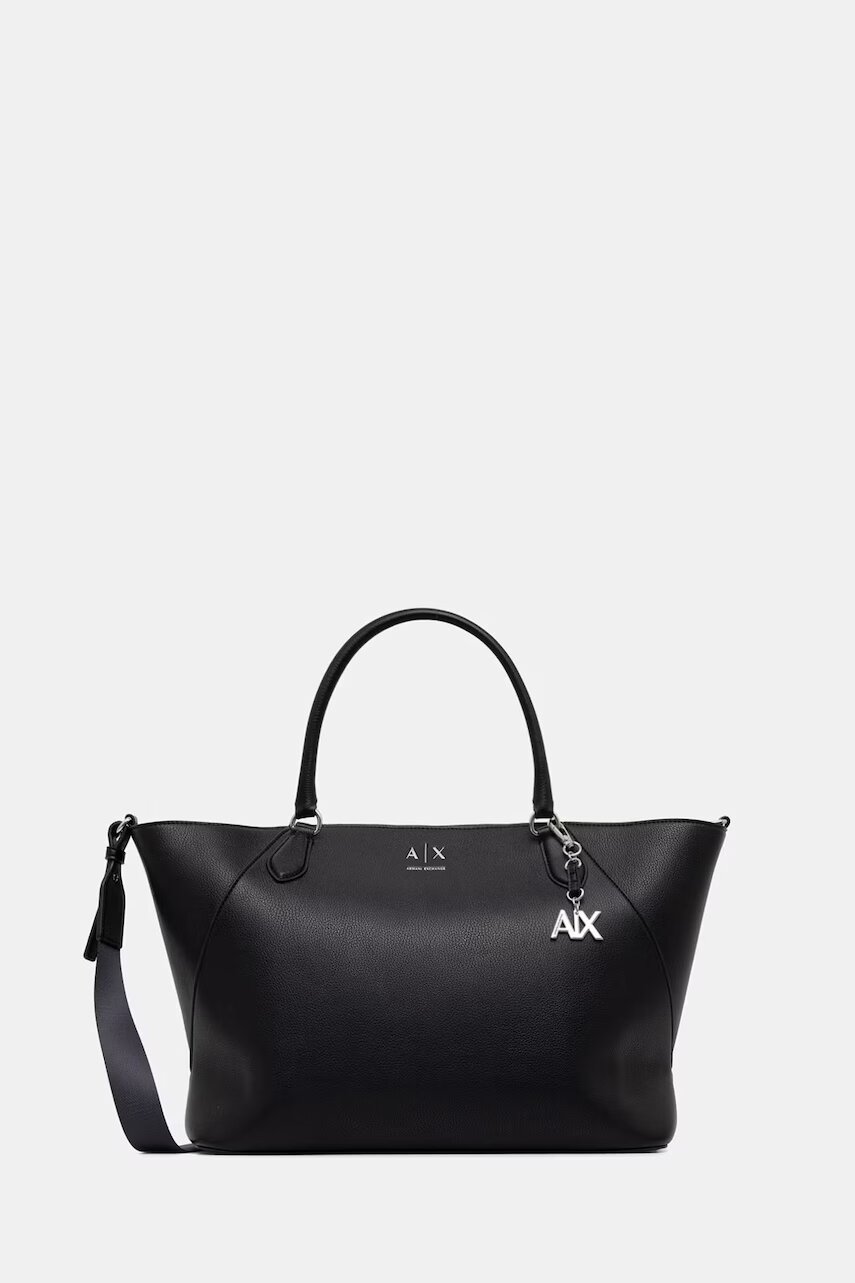Armani Exchange tote bag pentru femei cu imitație de piele