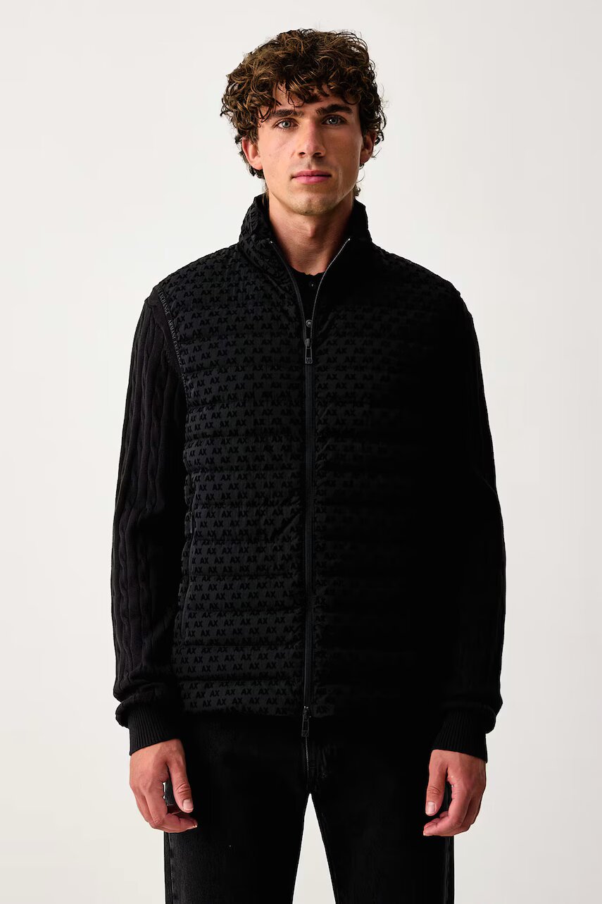 Armani Exchange vestă de puf pentru bărbați