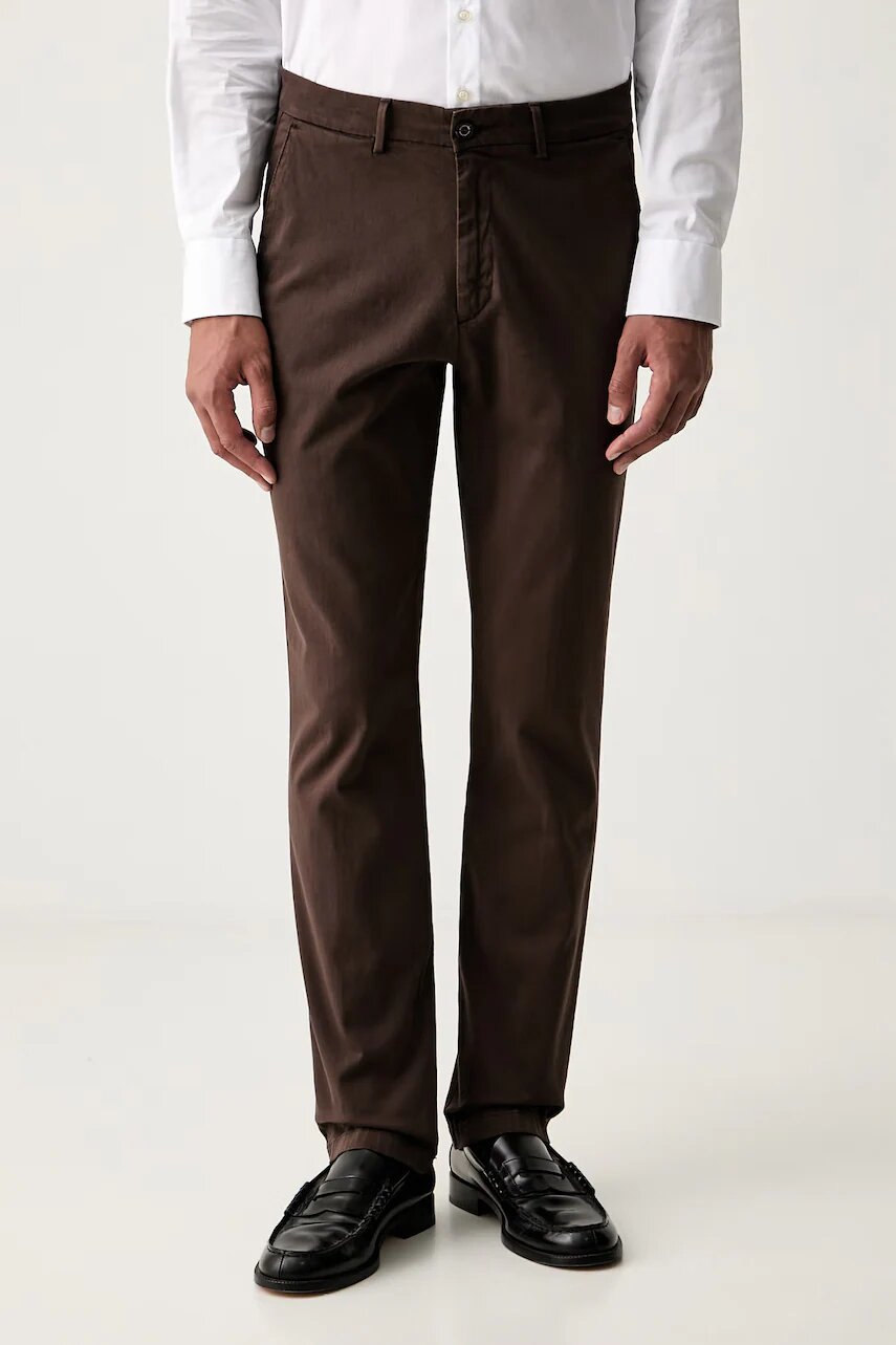 BALDESSARINI pantaloni regular pentru bărbați din bumbac cu elastan
