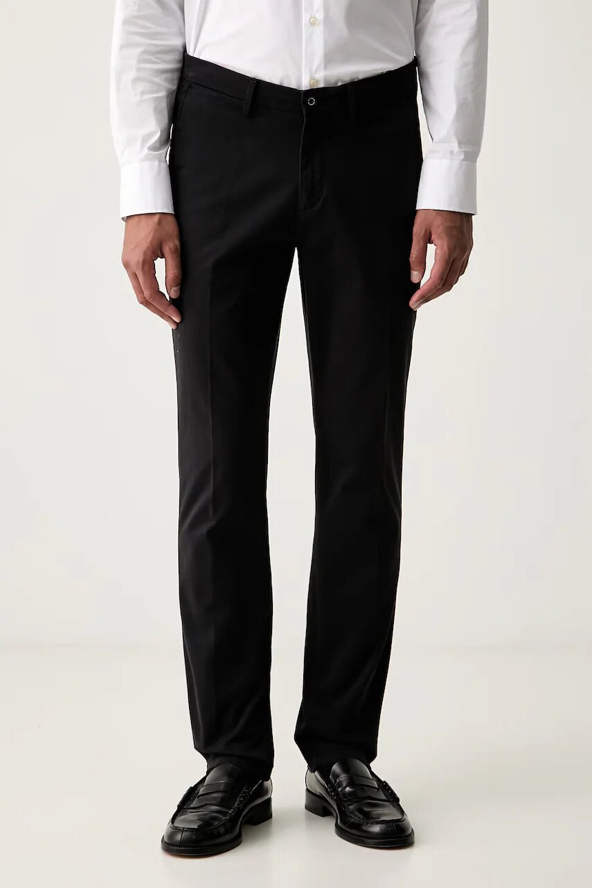 BALDESSARINI pantaloni regular pentru bărbați din bumbac cu elastan