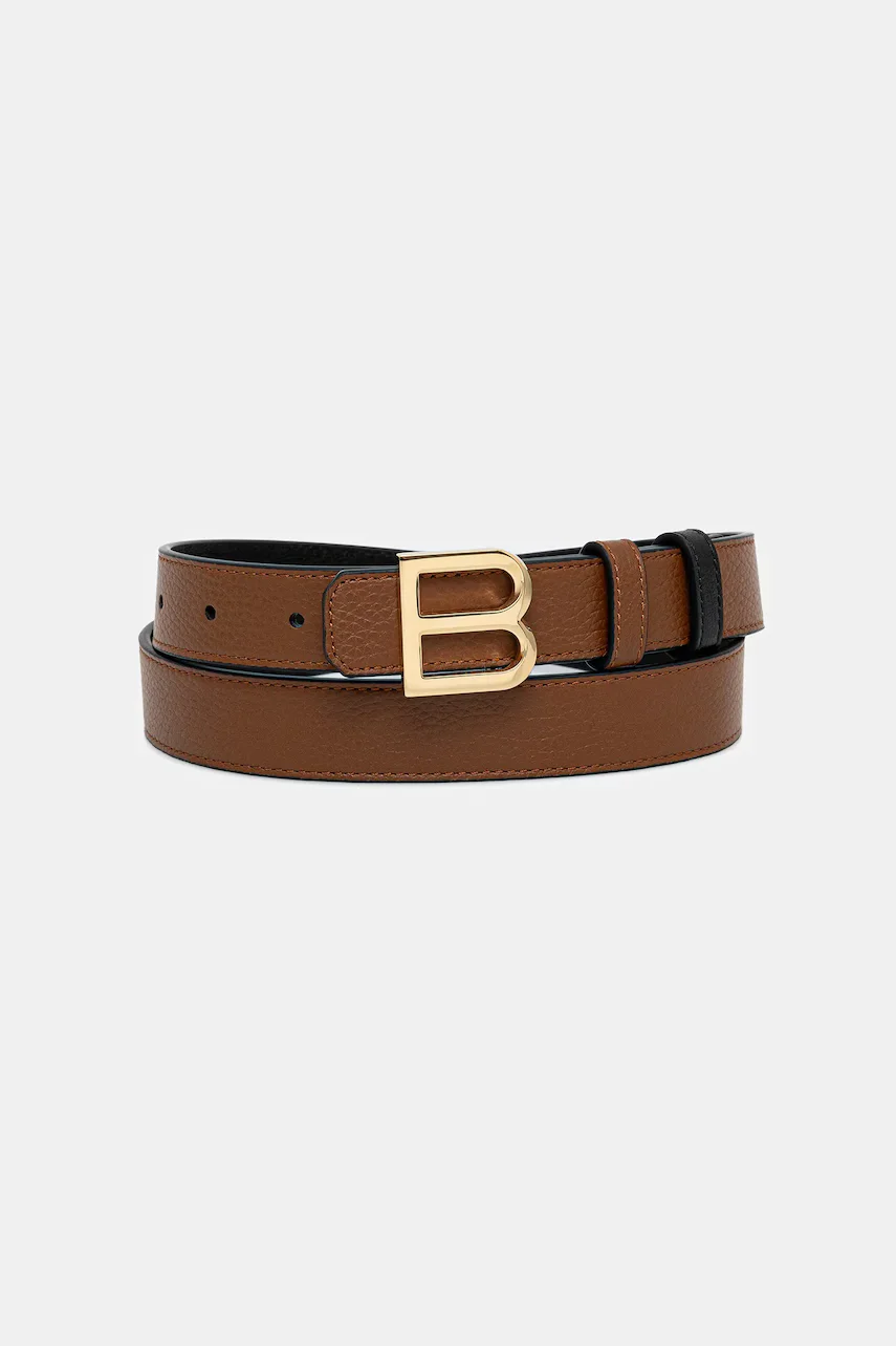 Bally curea de piele cu două fețe