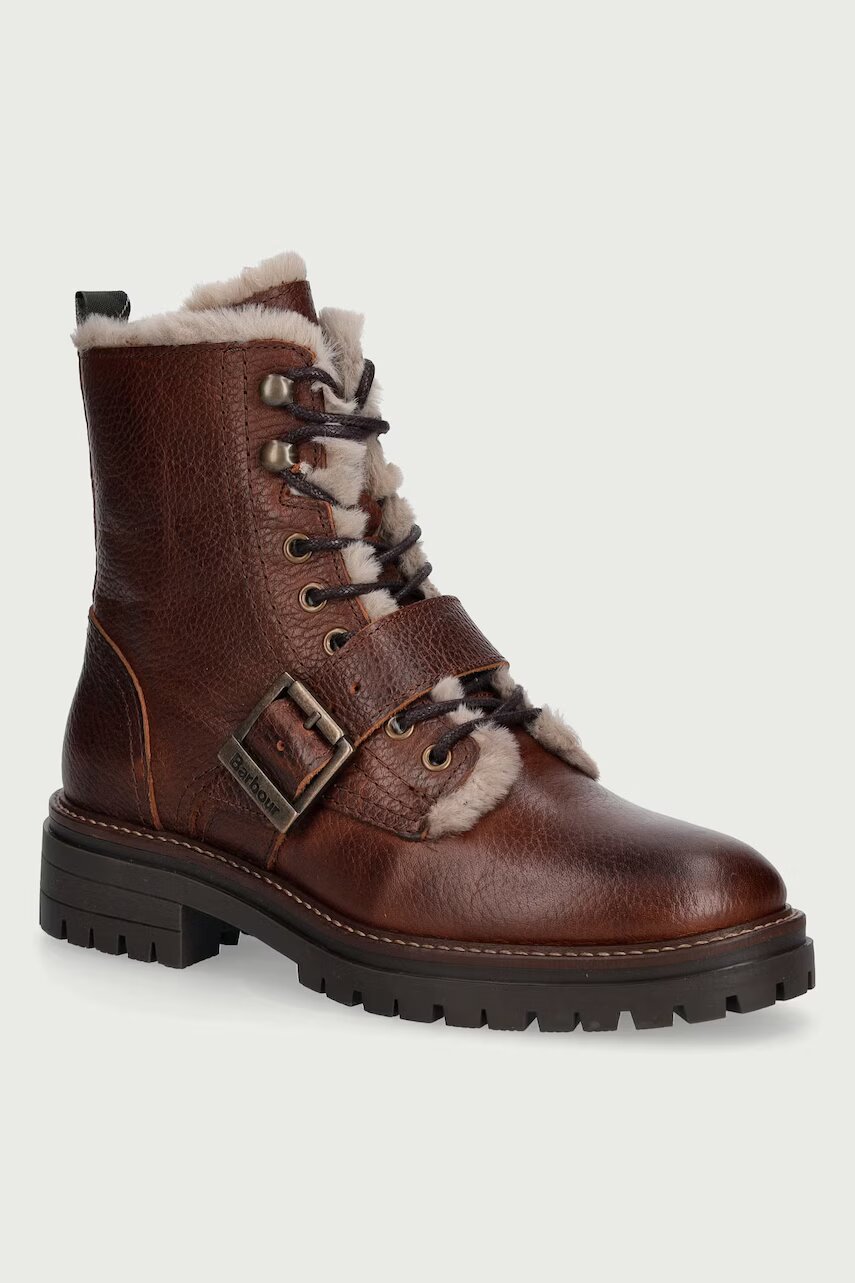 Barbour botine pentru femei din piele Pendle
