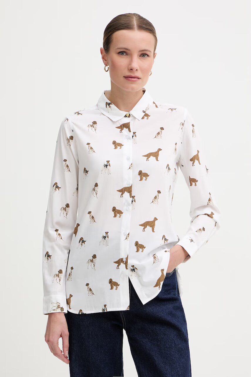 Barbour cămașă pentru femei din bumbac Safari