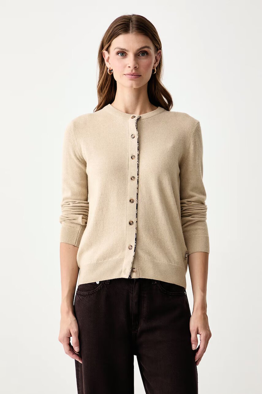 Barbour cardigan pentru femei cu lână Pendle