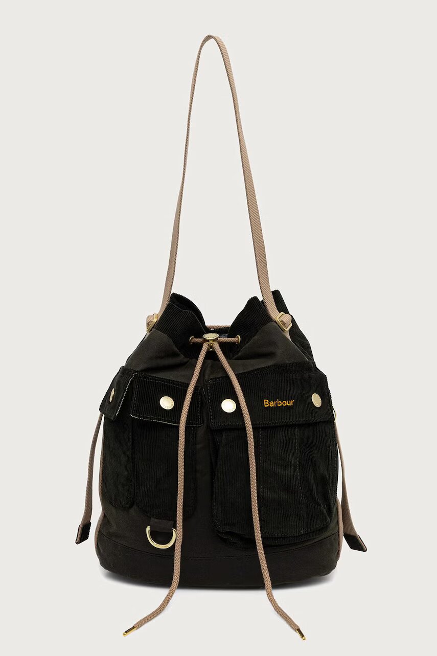 Barbour geantă crossbody pentru femei din bumbac