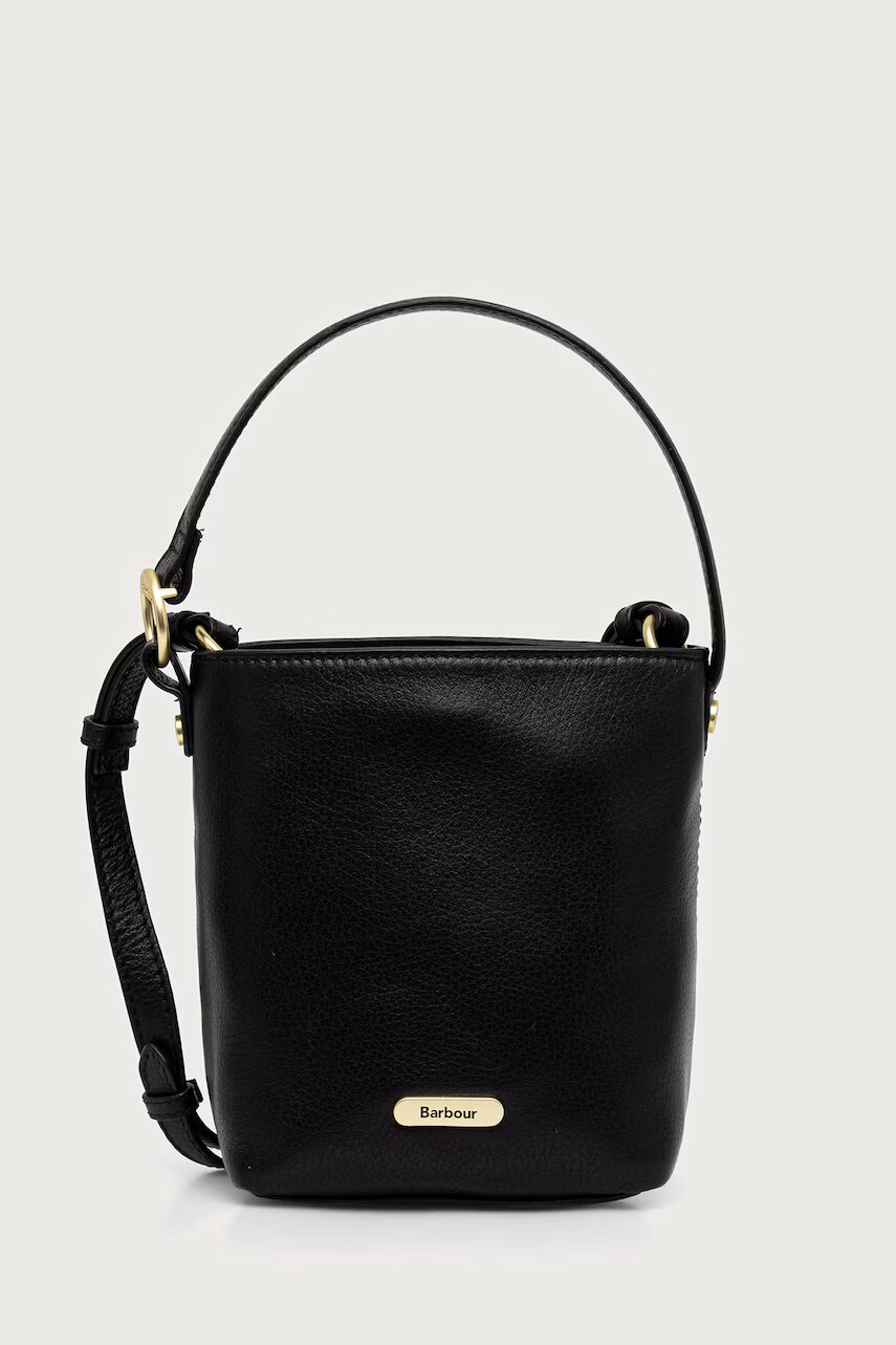 Barbour geantă crossbody pentru femei din piele