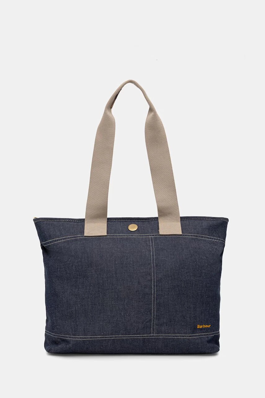 Barbour geantă shopper pentru femei din denim Mya