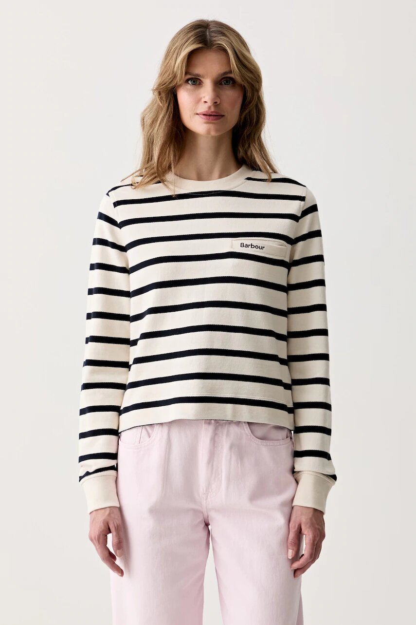 Barbour hanorac pentru femei din bumbac Aylesby