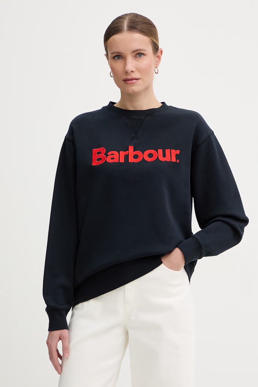 Barbour hanorac pentru femei din bumbac Hartland