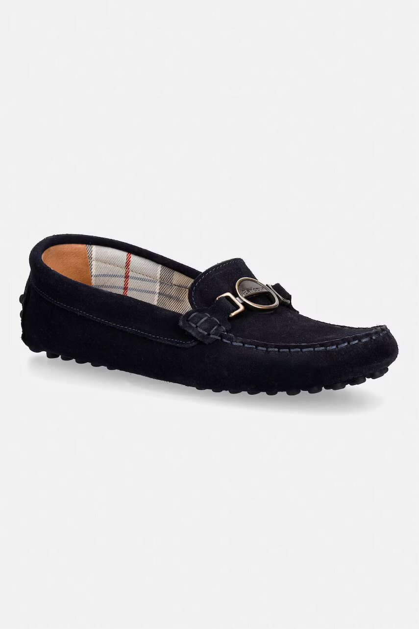 Barbour mocasini pentru femei din piele întoarsă Laire