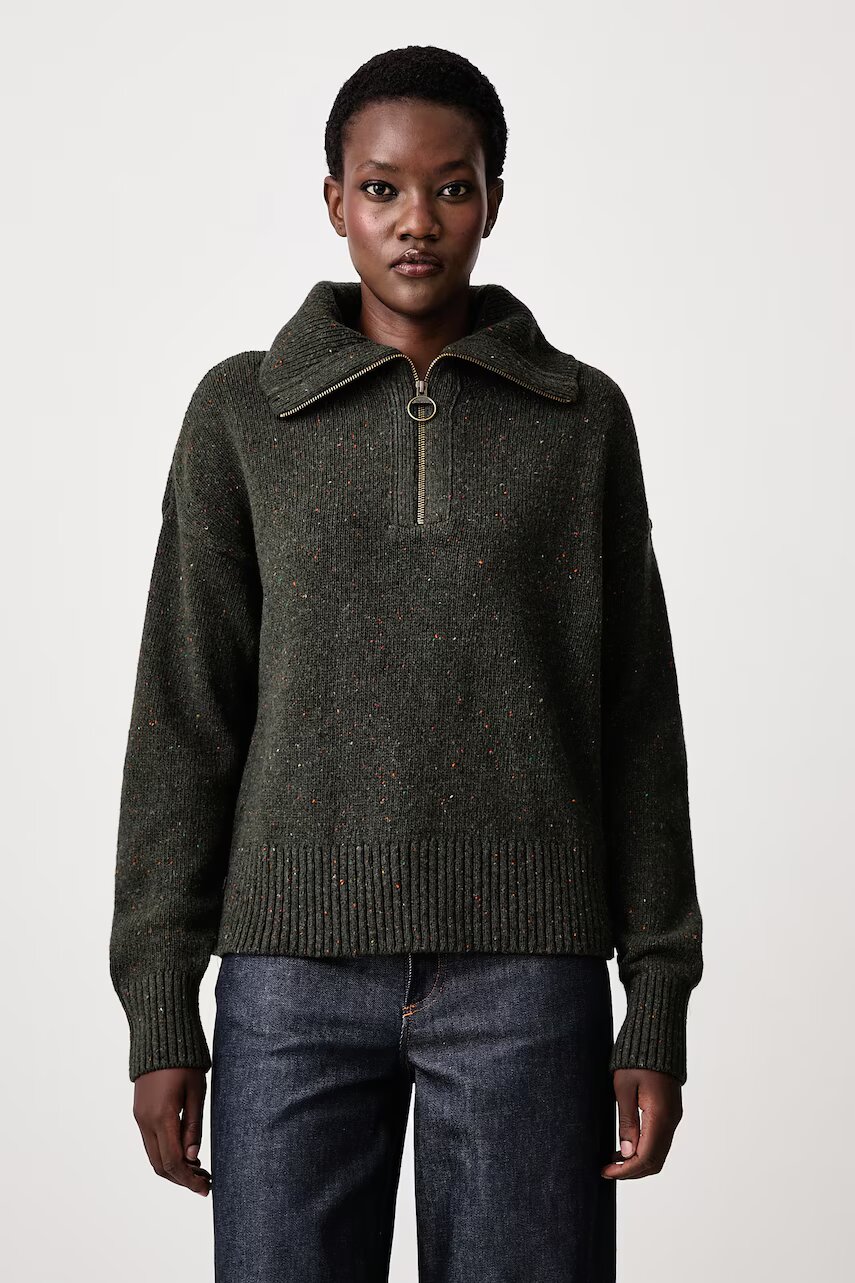 Barbour pulover pentru femei cu lână
