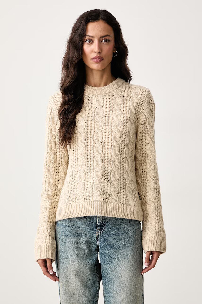 Barbour pulover pentru femei cu lână Joan