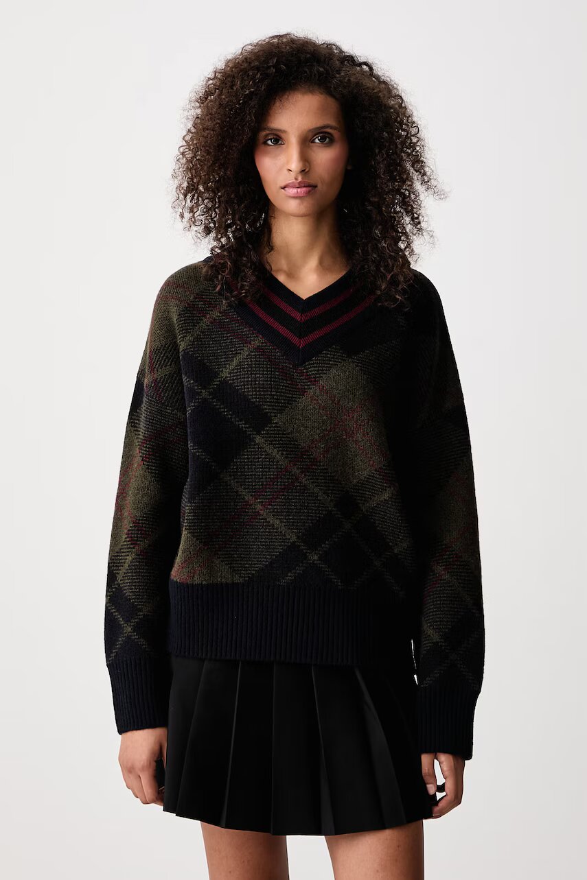 Barbour pulover pentru femei cu lână Shae