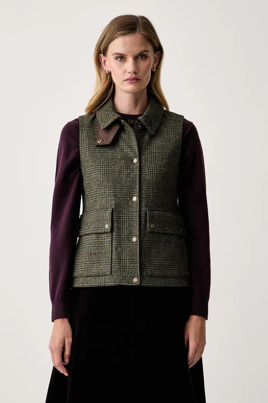 Barbour vestă pentru femei din lână Joyce