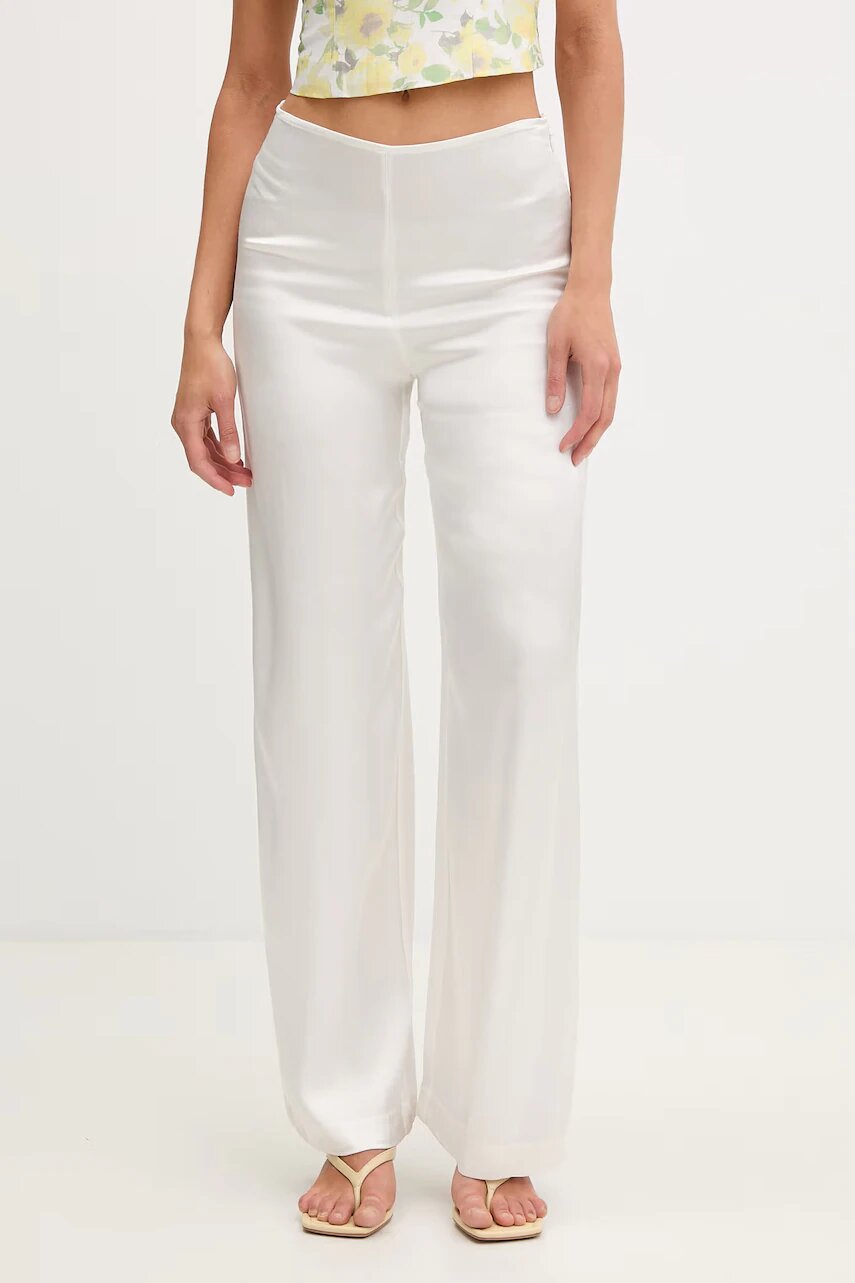 BARDOT pantaloni palazzo pentru femei din vâscoză