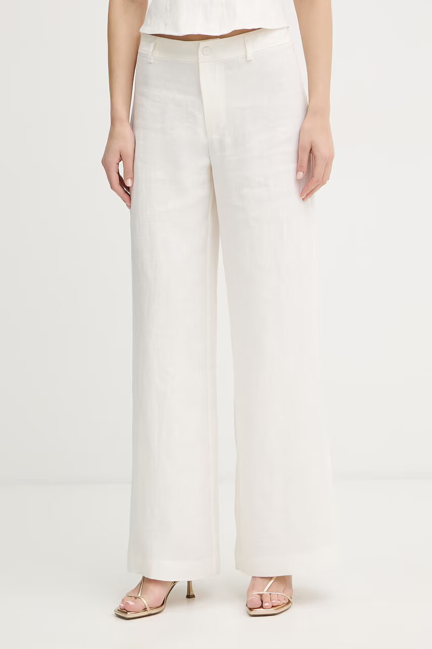 BARDOT pantaloni pentru femei din in