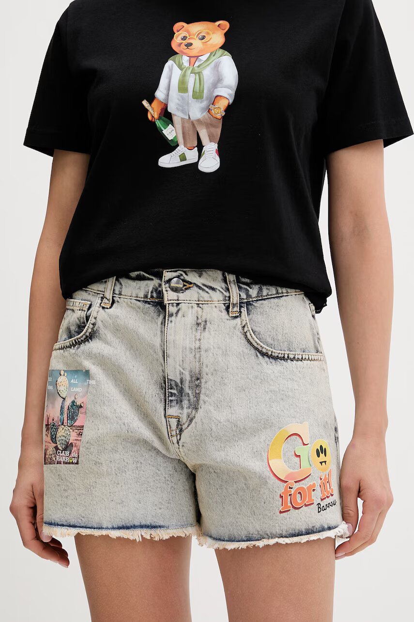 Barrow pantaloni scurți pentru femei din lână