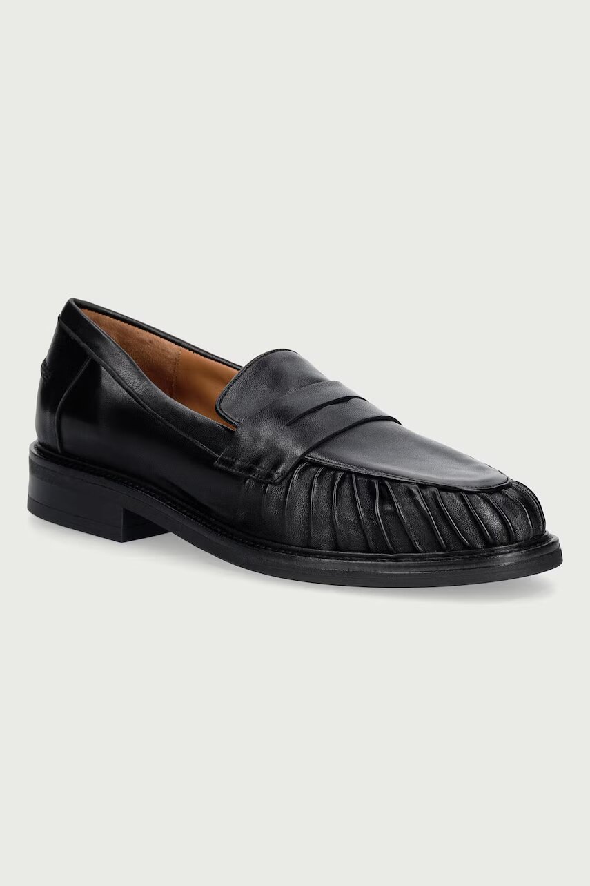 Billi Bi mocasini pentru femei din piele Black nappa 70