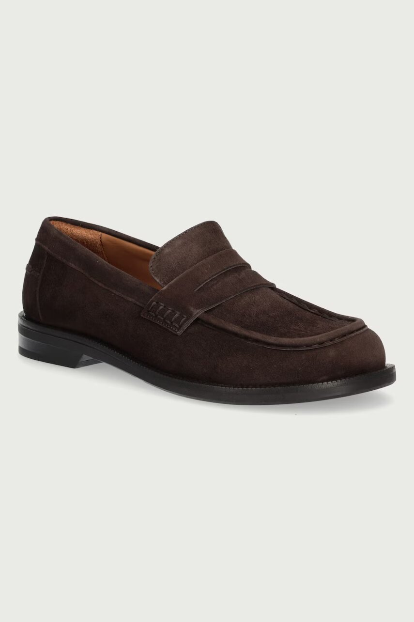 Billi Bi mocasini pentru femei din piele întoarsă T.moro 490 suede 56