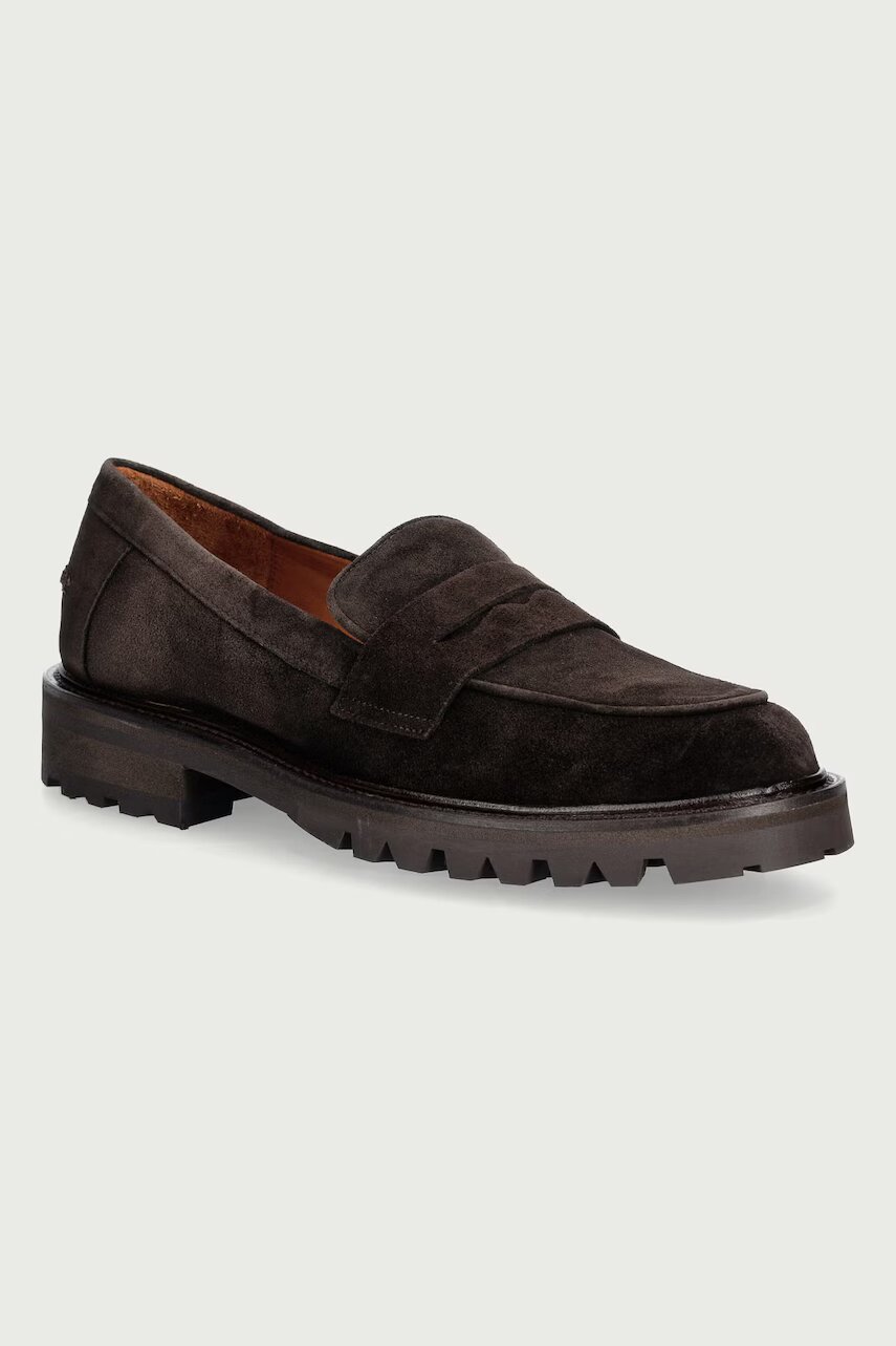 Billi Bi mocasini pentru femei din piele întoarsă T.moro Delizioso suede 556
