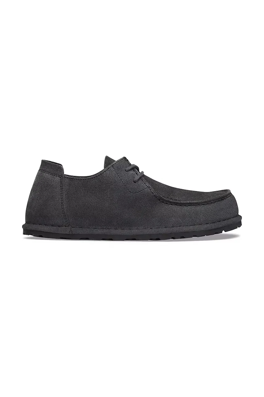 Birkenstock pantofi din piele întoarsă Utti Lace Suede Leather