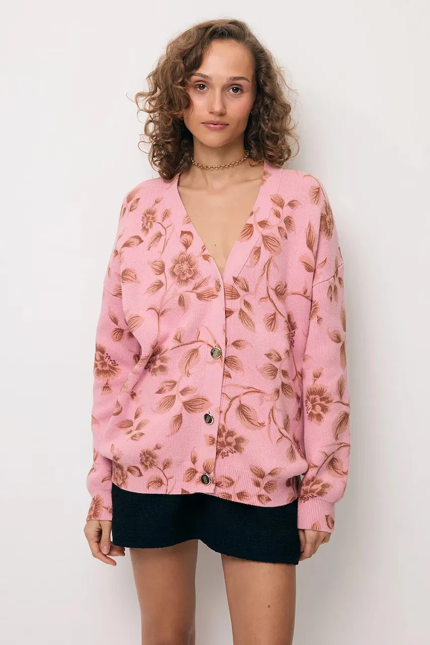 BIZUU cardigan din bumbac ROSSY