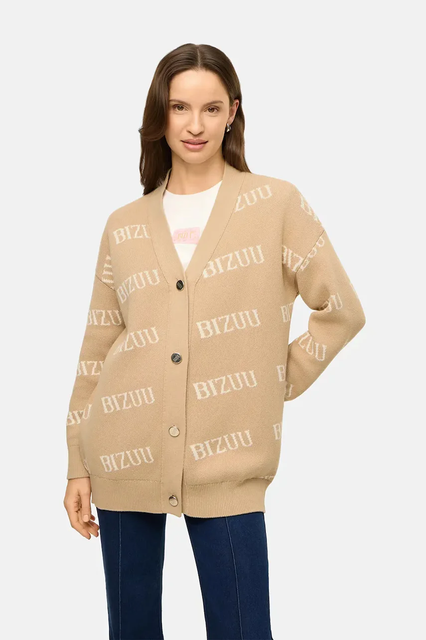 BIZUU cardigan pentru femei din bumbac KYLE