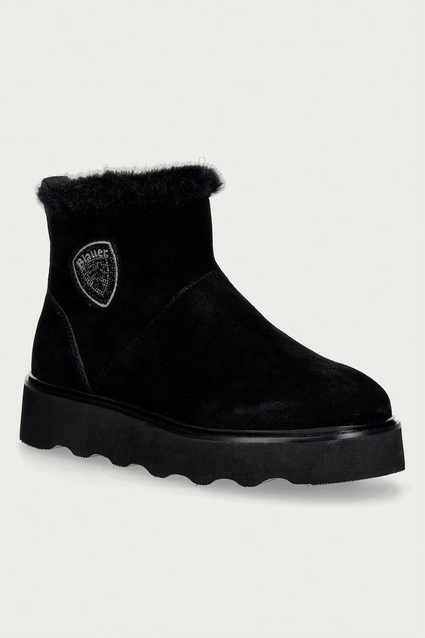 Blauer botine pentru femei din piele întoarsă KYLE