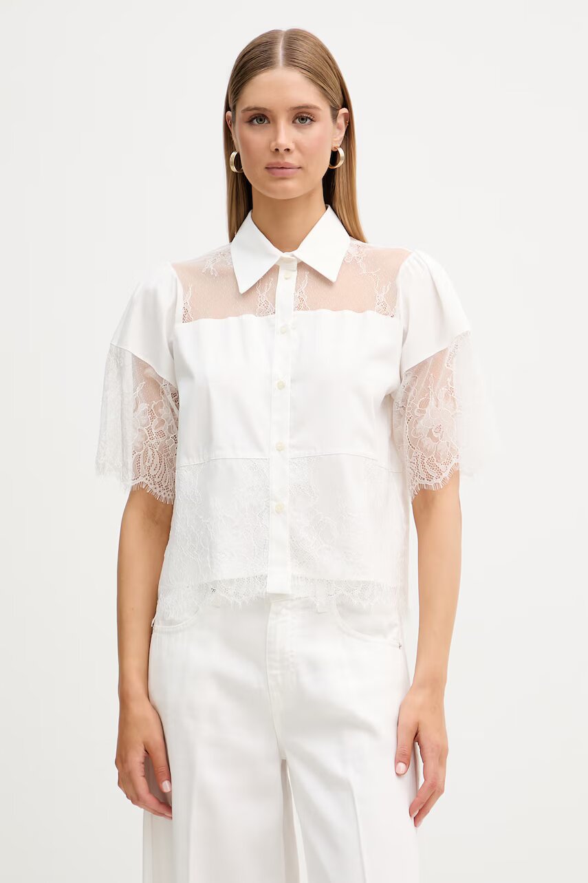 Blugirl Blumarine cămașă pentru femei din bumbac