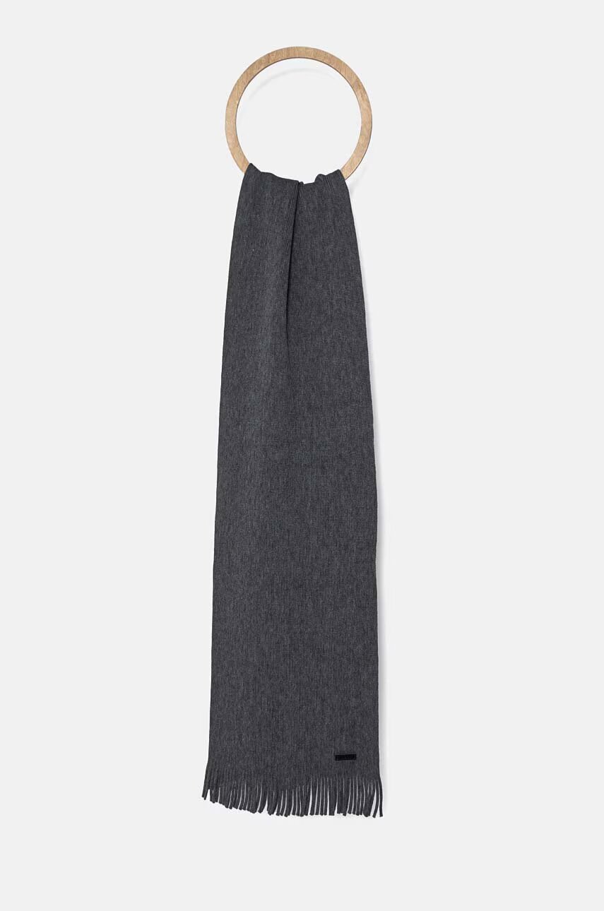 Boss fular de lână Albas