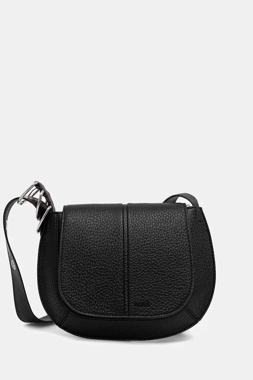 Boss geantă crossbody pentru femei cu imitație de piele CLARICE SADDLE