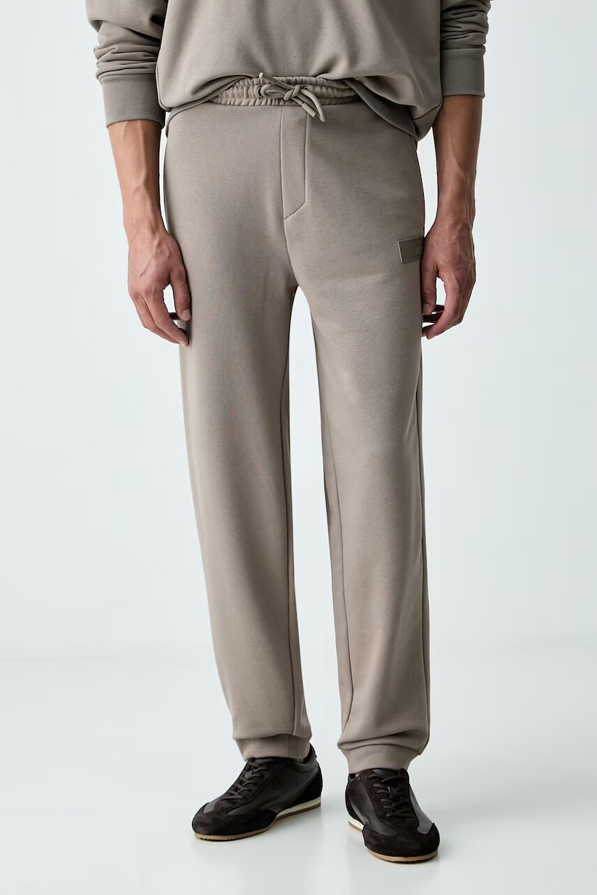 BOSS Green pantaloni de trening pentru bărbați cu bumbac JT_Long Pants