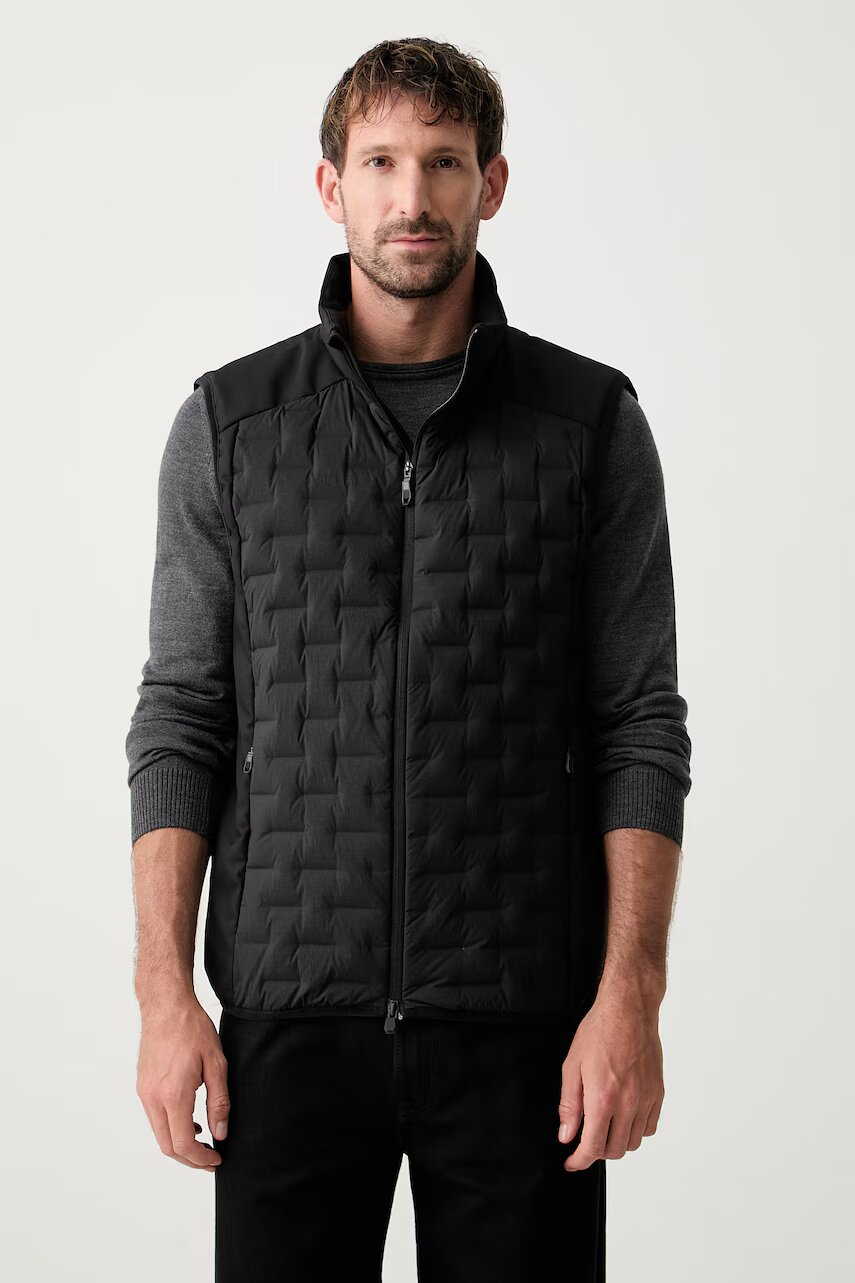 BOSS Green vestă de puf pentru bărbați OW_T-Down Vest