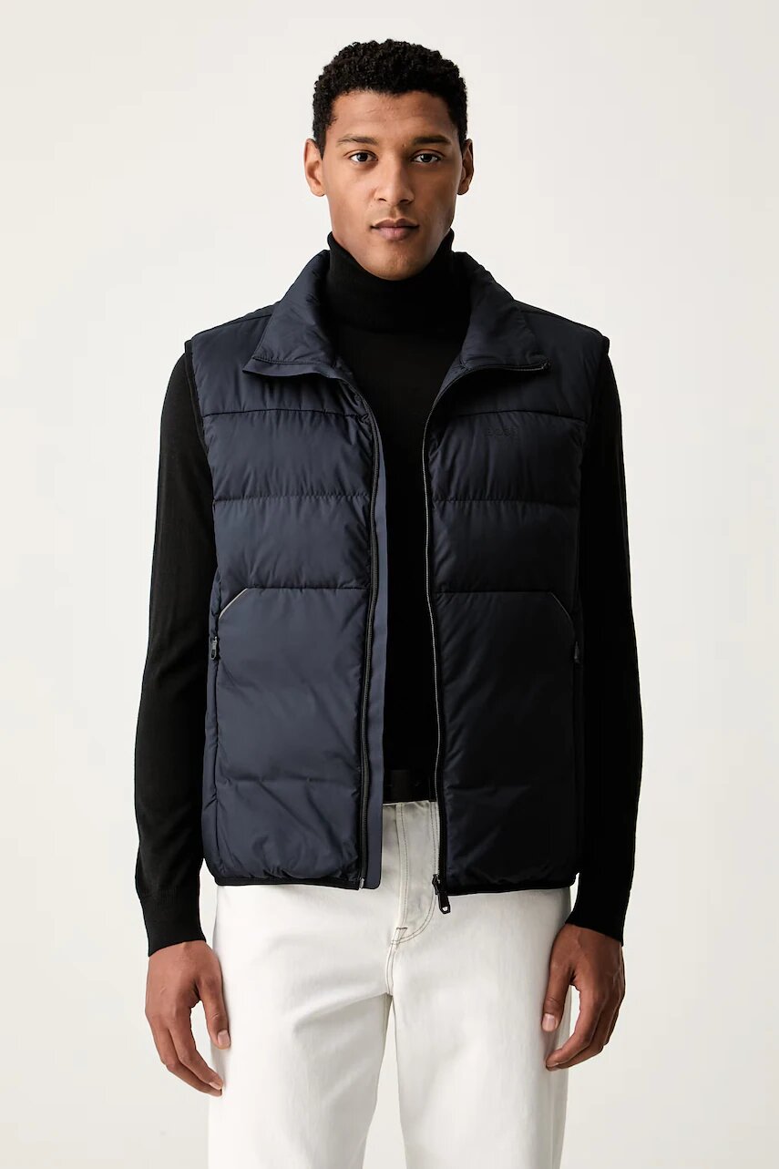 BOSS Green vestă pentru bărbați OW_Urbanex Puffer V