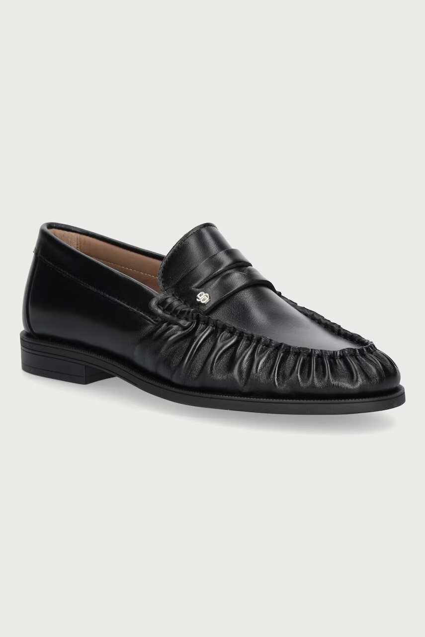 Boss mocasini pentru femei din piele Lycia