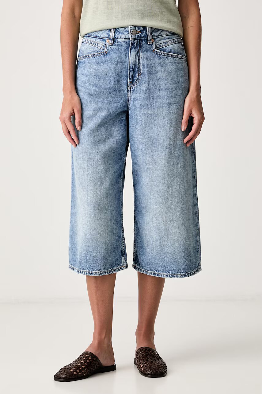 Boss Orange blugi wide leg pentru femei C_EMMA C