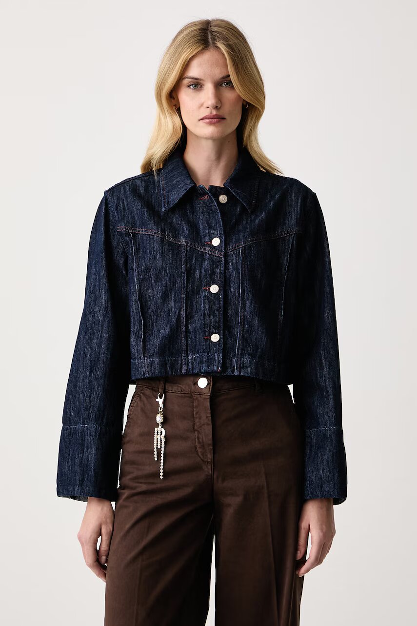 Boss Orange cămașă de damă din denim C_SHIRT