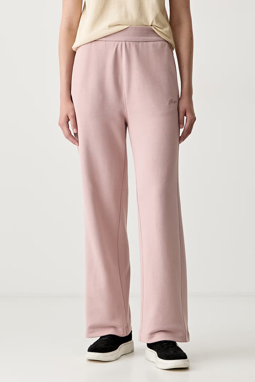 Boss Orange pantaloni de trening pentru femei din bumbac C Endless