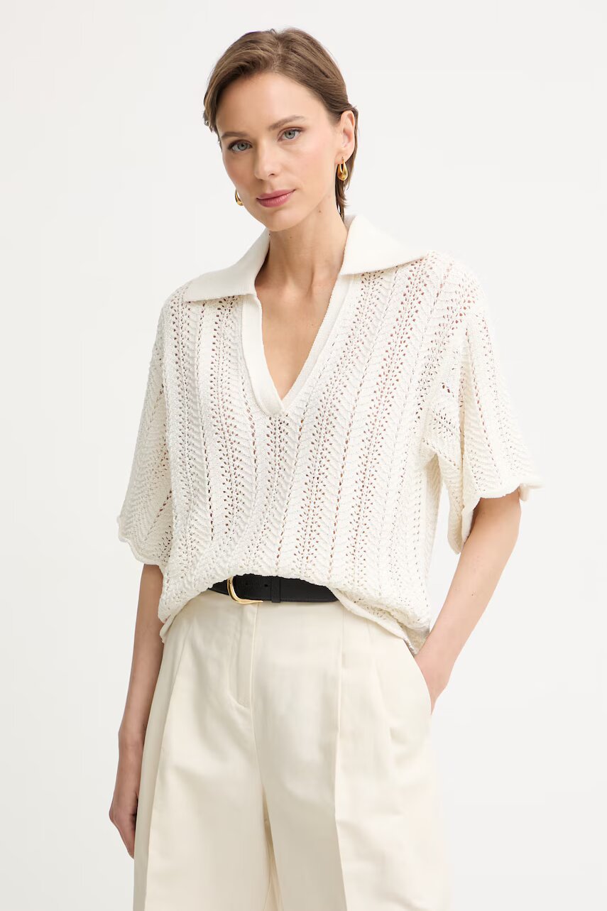 Boss Orange pulover pentru femei cu bumbac C Fordeaux