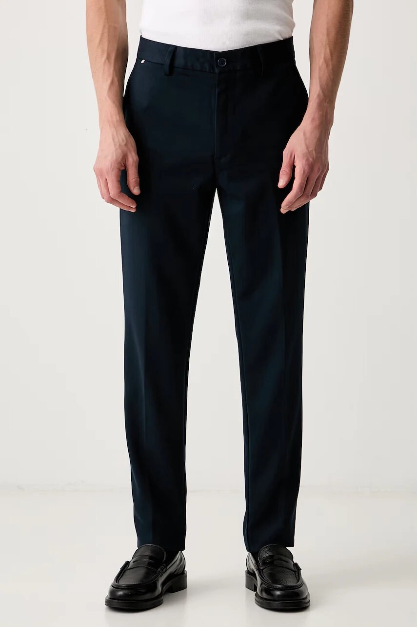 Boss pantaloni de costum pentru bărbați cu lyocell H-Kaiton1
