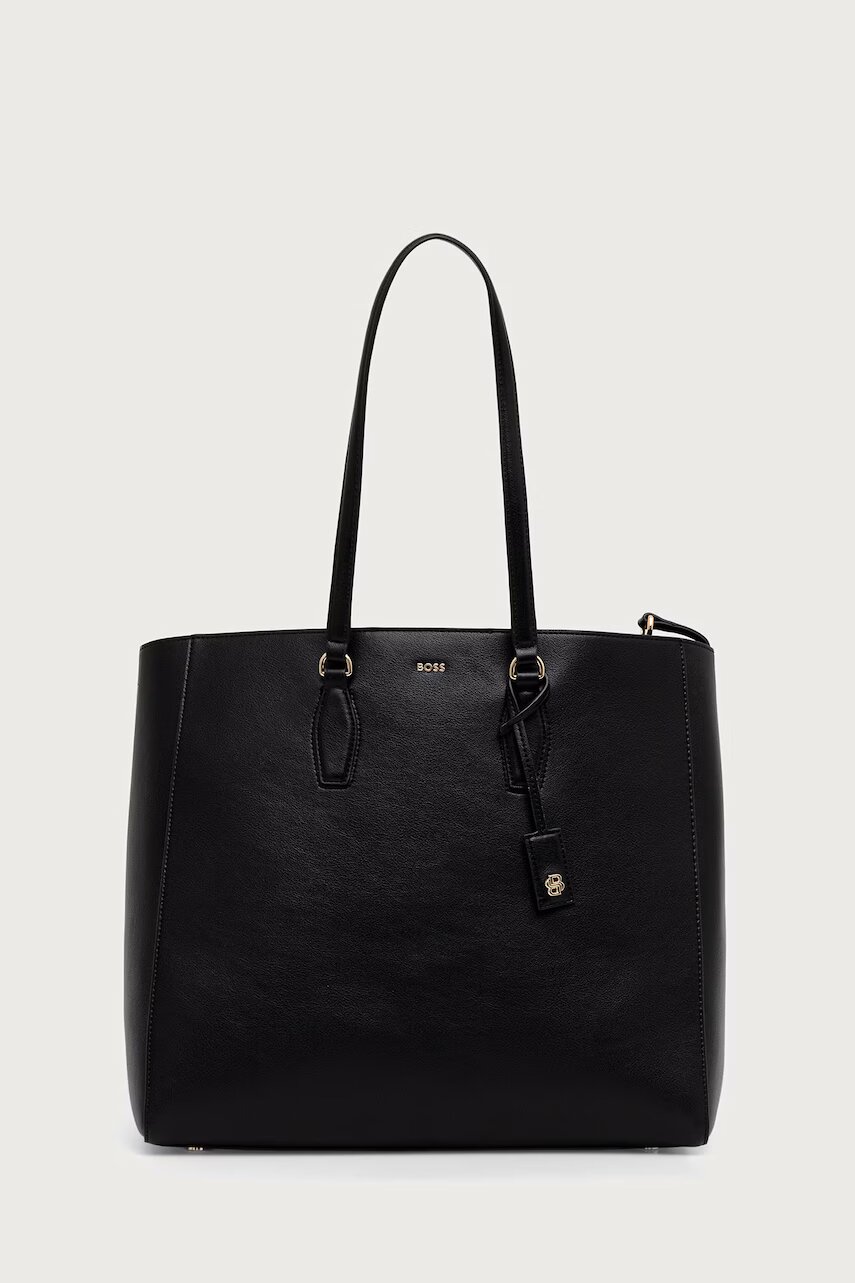 Boss tote bag pentru femei cu imitație de piele Sandy New Tote 10283663