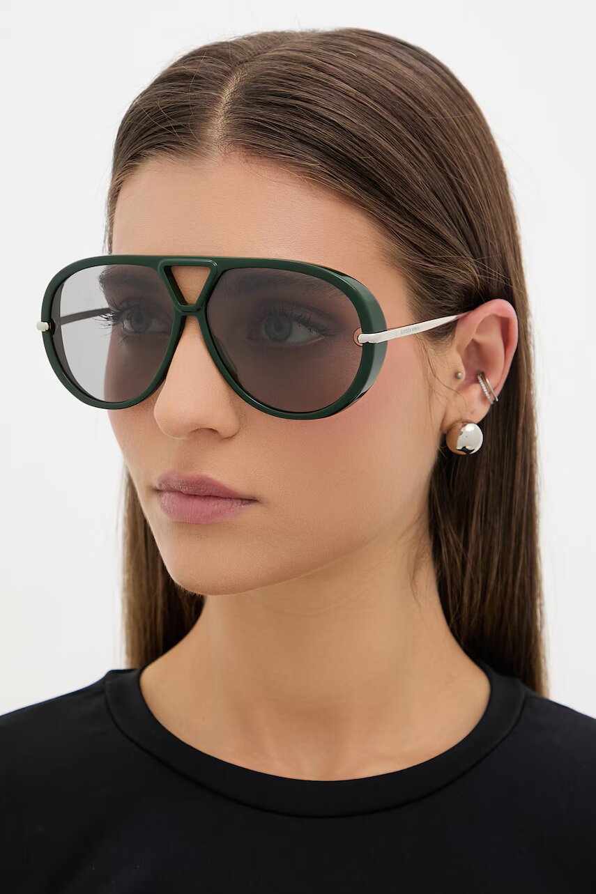 Bottega Veneta ochelari de soare aviator pentru femei